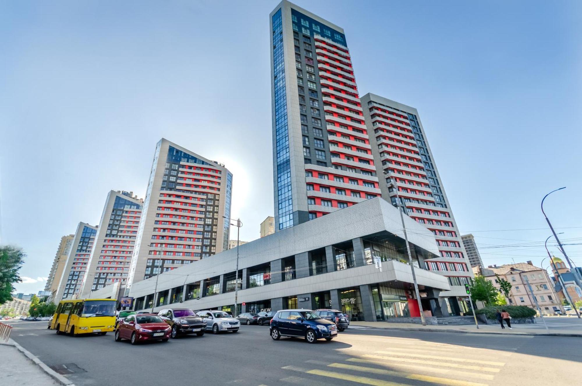 קייב Petrovdom 199A-199B In Smart Apartments Rc Kvartet Near Central Railway Station מראה חיצוני תמונה